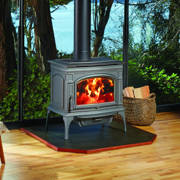 Rockport Hybrid-Fyre Cast Iron Wood Stove